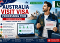 Australia Visit Visa Processing Time from Pakistan