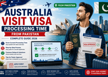 Australia Visit Visa Processing Time from Pakistan