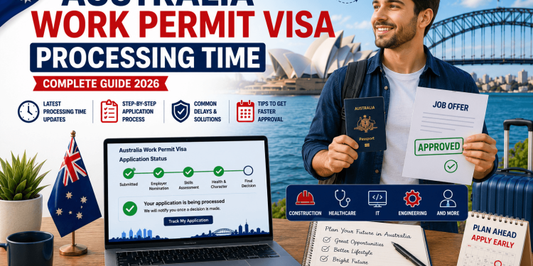 Australia Work Permit Visa Processing Time