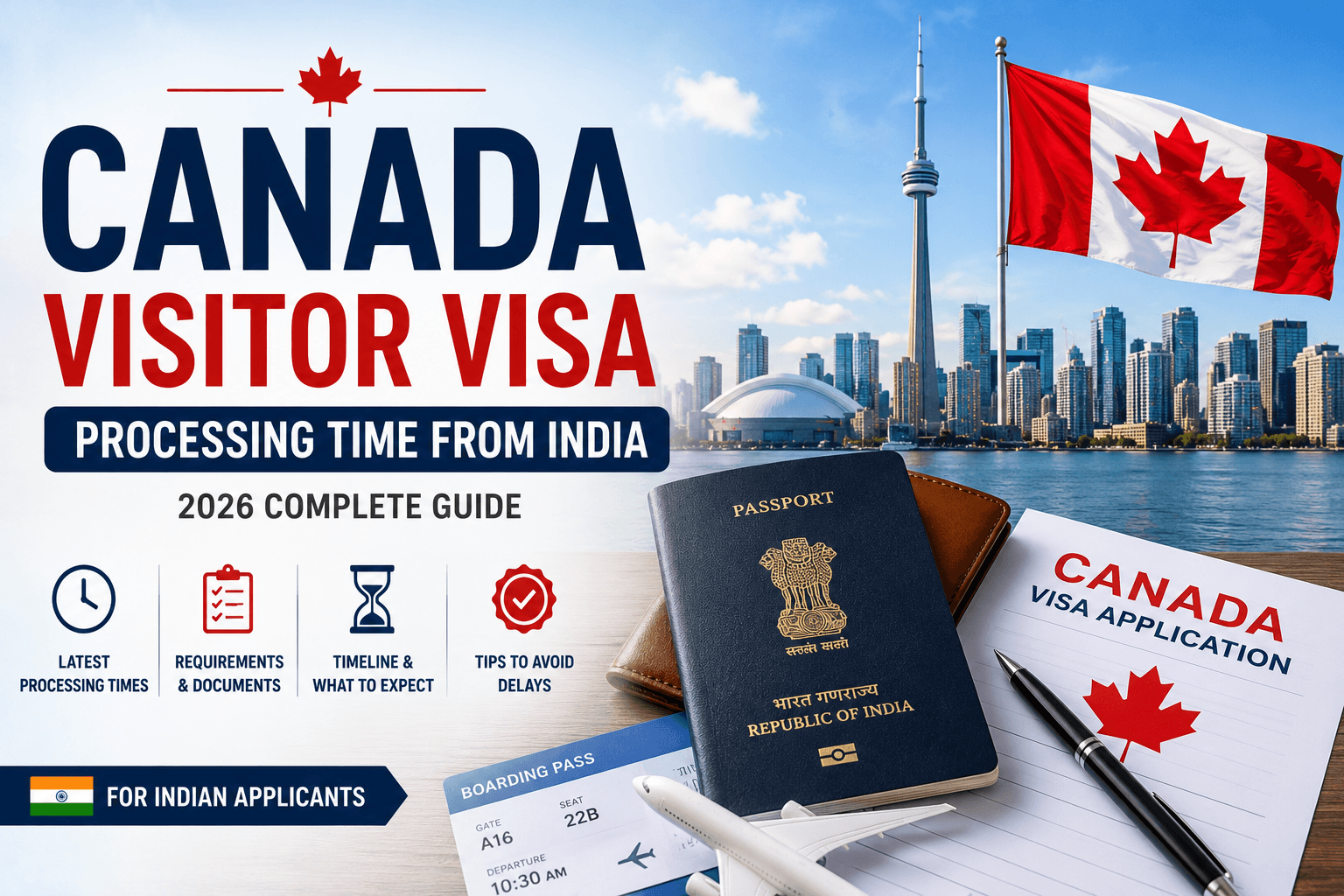 Canada Visitor Visa Processing Time from India in 2026